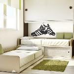 Exemple de stickers muraux: Chaussures de Foot (Thumb)